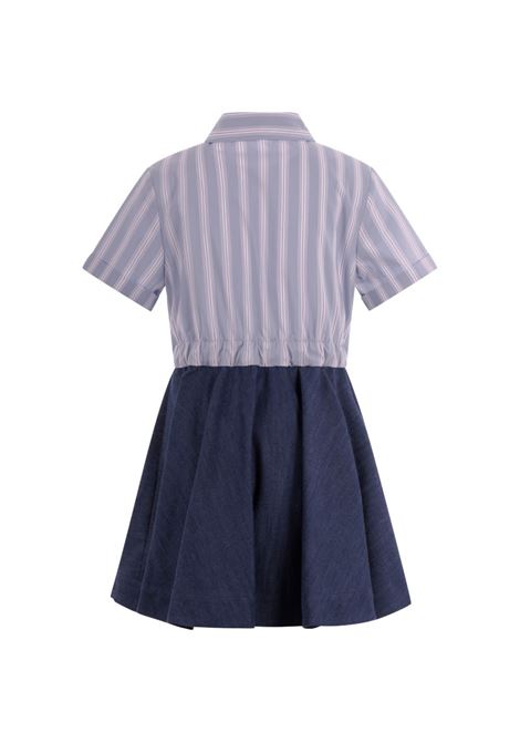 Abito a righe BALMAIN KIDS | BY1C71 P0588625BC